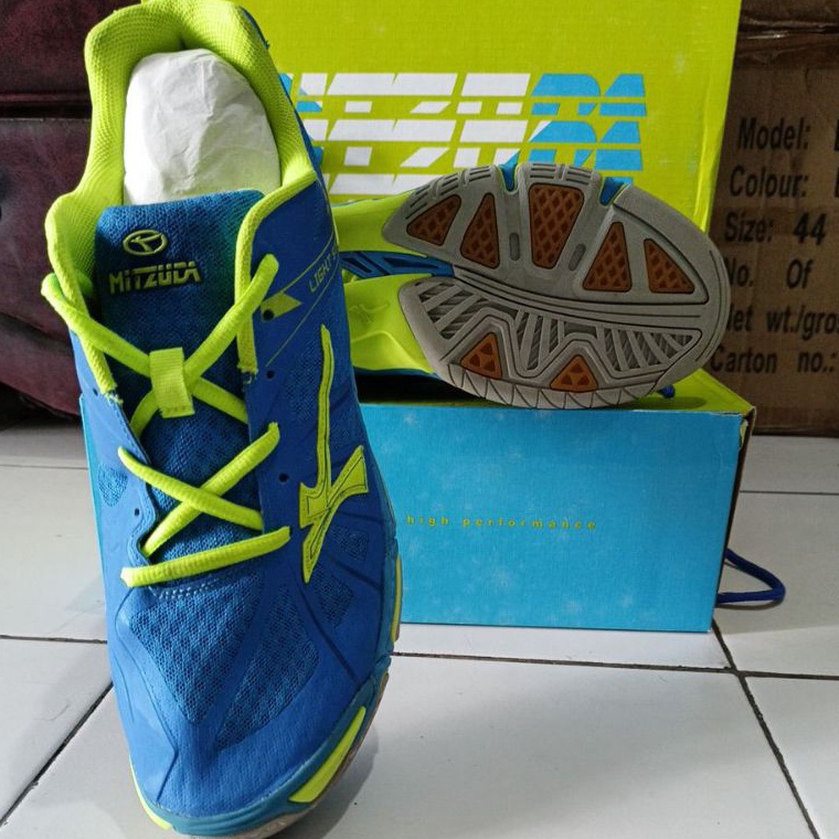 Murah - Sepatu MITZUDA LIGHT STAR - BIRU LEMON