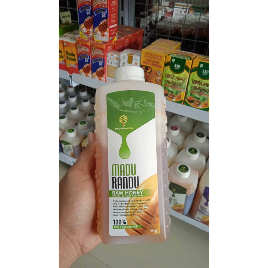 

MADU RANDU - Madu Asli Randu Honey Pure Natural Murni Madu Mentah 1kg