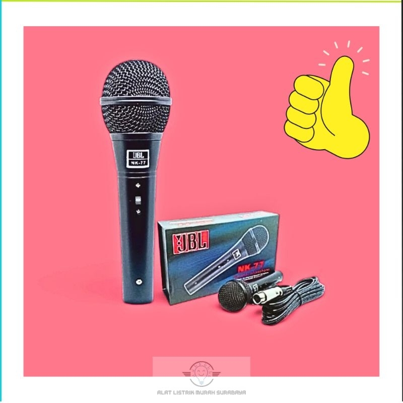 Mic Kabel JBL NK 77 Microfon Profesional Mic Recording