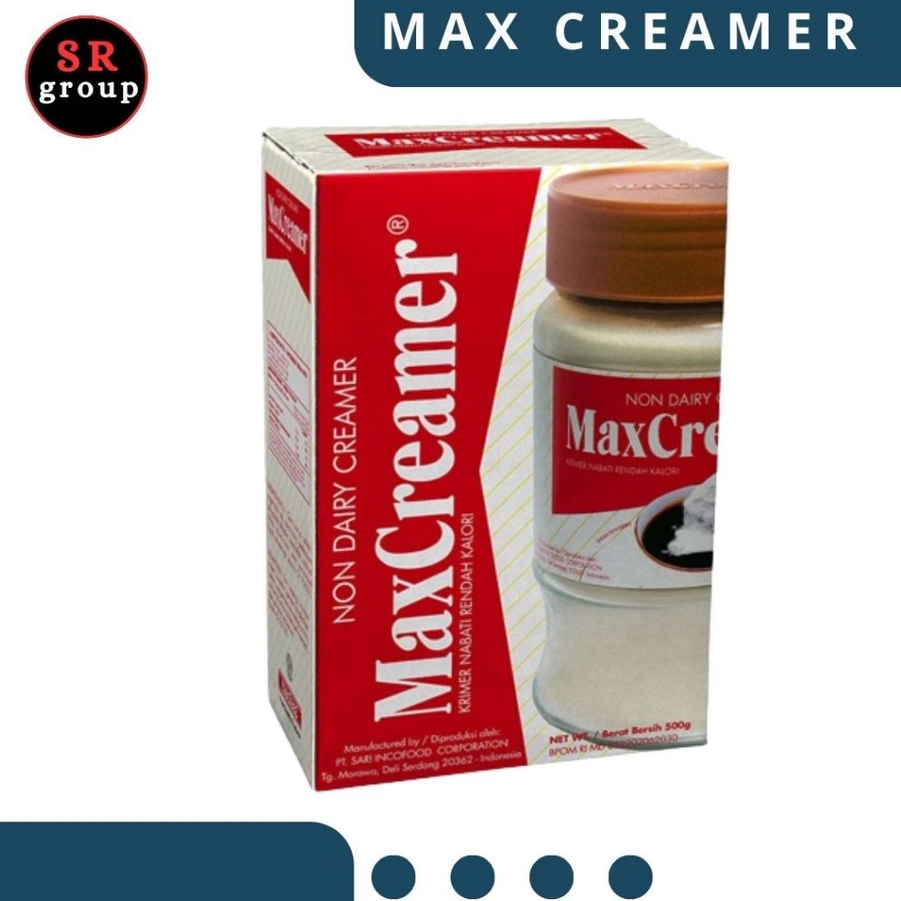 

⚡Cuci gudang⭐ MAX CREAMER 500GR / KRIMER KEMASAN REFILL