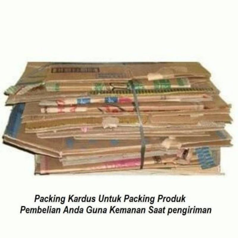 

PACKING KARDDUS TAMBAHAN BIAR BARANG AMAN SAMPAI TUJUAN