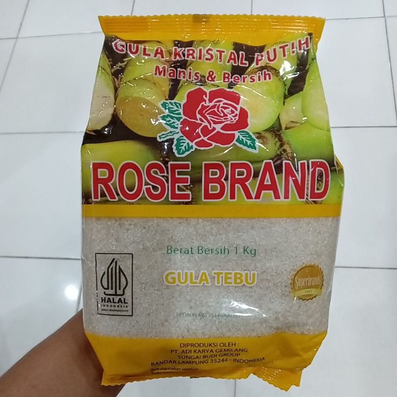 

Mahbubah - Rose Brand 1 Kg Gula Pasir Kuning