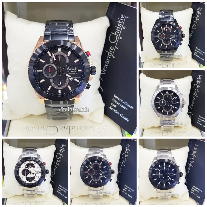 AC 6674 Alexandre Christie Jam Tangan Pria Alexandre Christie Ac6674