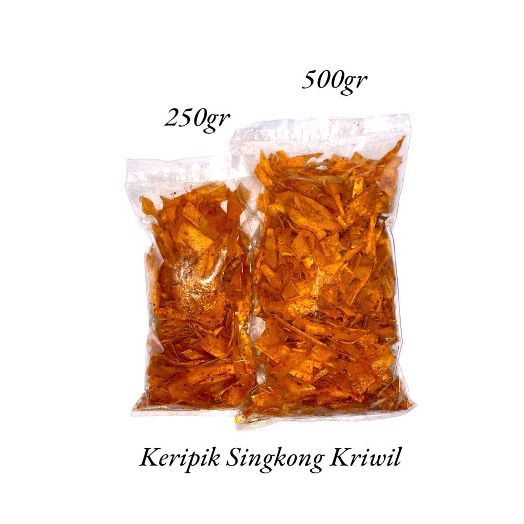 

Keripik Singkong Kriwil 250gr Pedas Gurih - Mister Bantet Snack