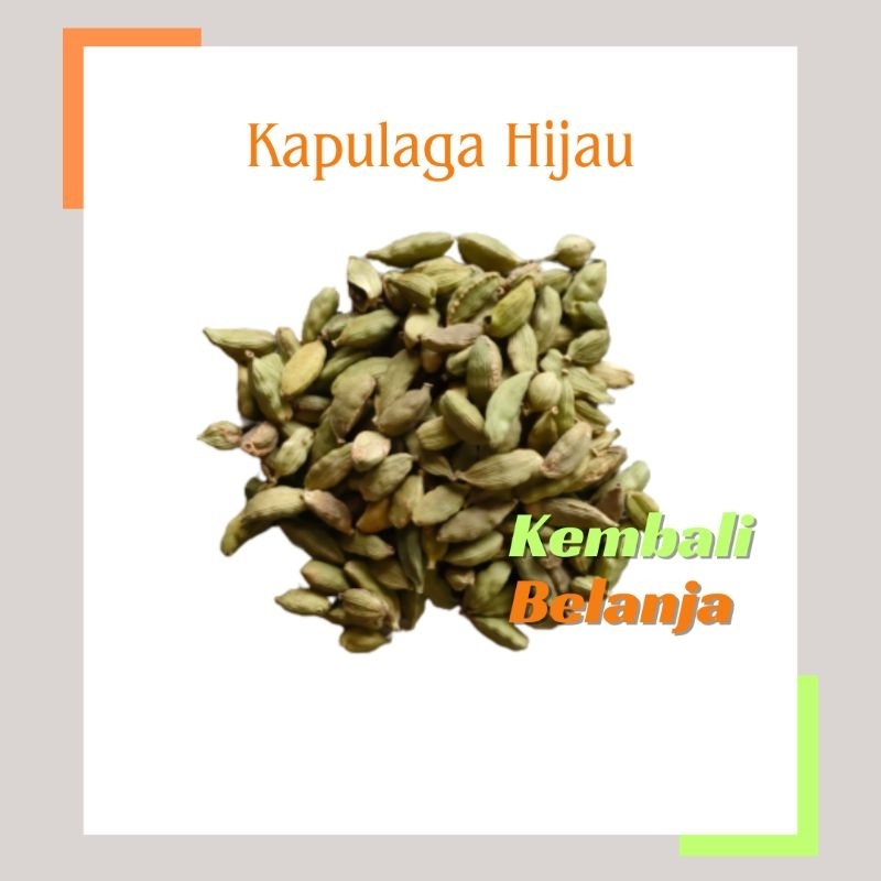 

Kapulaga Hijau/ Kapulogo Hijau/ Green Cardamom 50 Gram