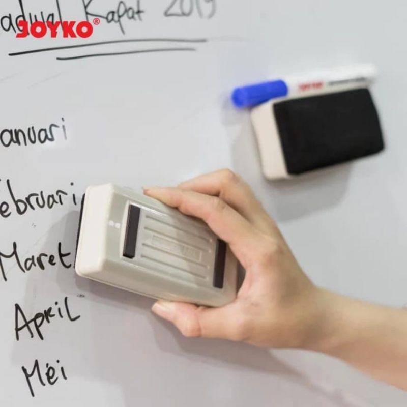

Whiteboard Eraser Penghapus Papan Tulis Putih Joyko WE-1 Magnet