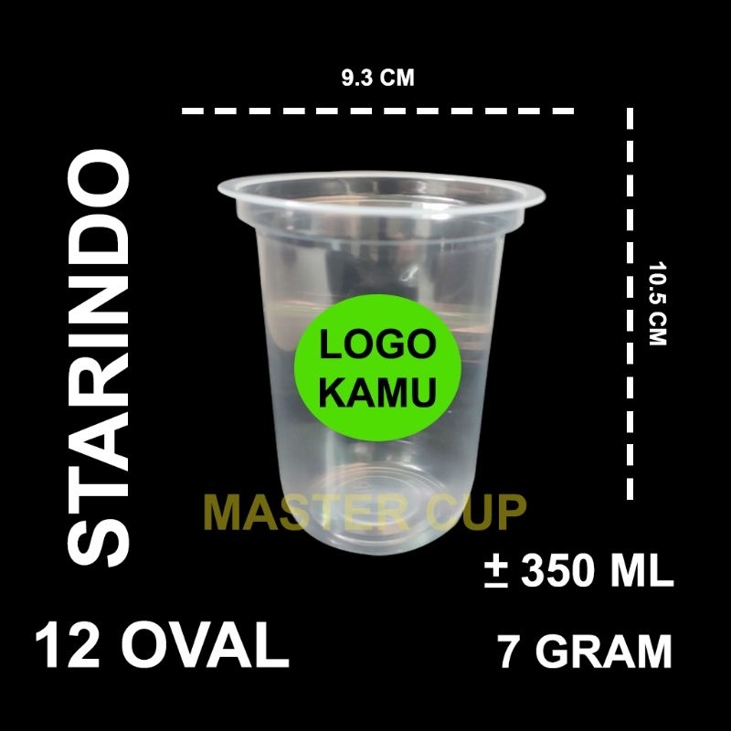 

Cup starindo 12 Oval