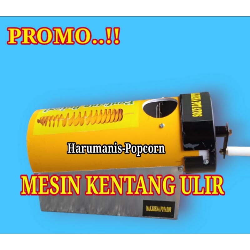 Mesin kentang ulir / Mesin kentang spiral / Mesin kentang goreng