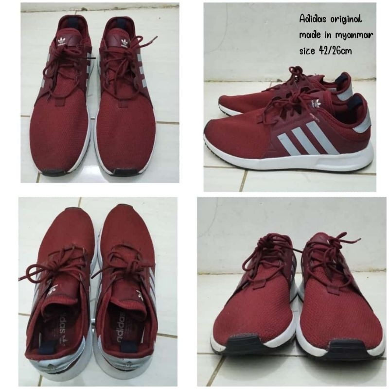 Sepatu second brand Original premium  ADIDAS  ukuran 42 26cm made in Myanmar