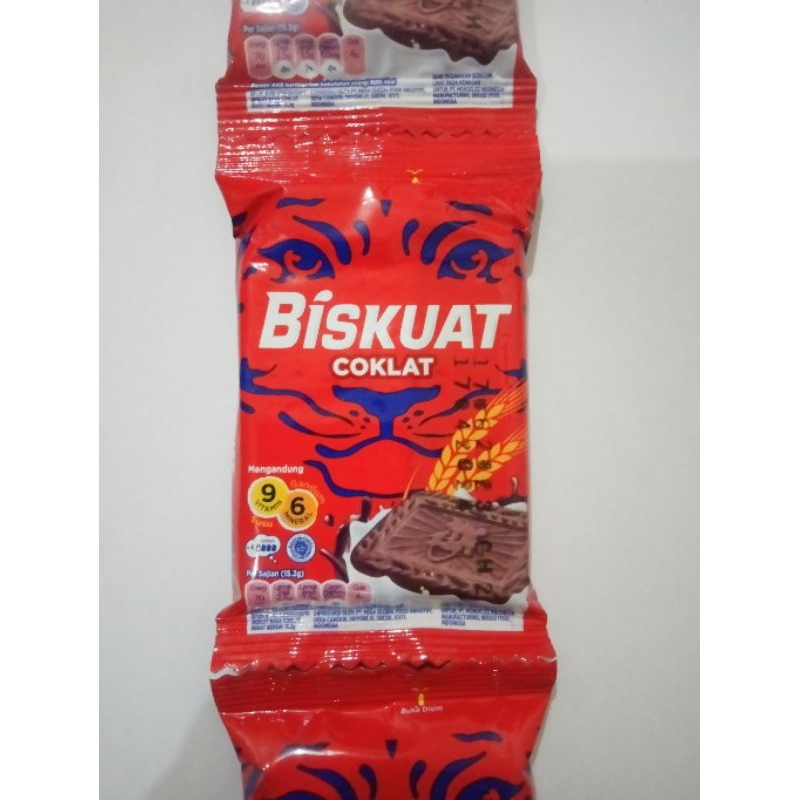 

biskuat coklat 15 gr per renceng isi 10 sachet