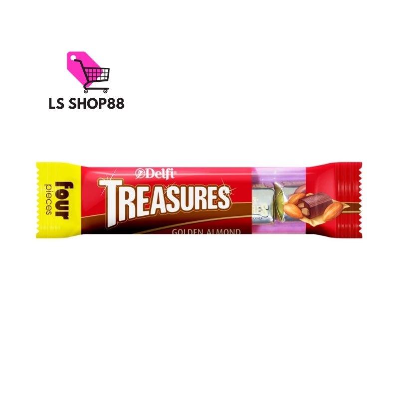 

2Xbtygneal Sakha Snack ) Delfi Treasures Golden Almond // Cookies Cream 36Gr