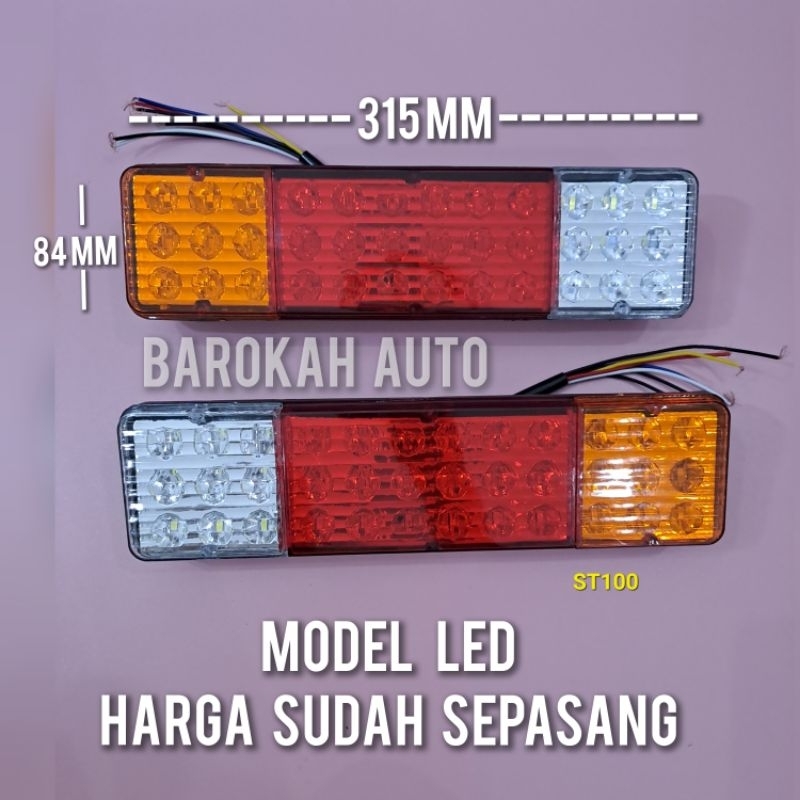 Stoplamp Lampu Rem MODEL KRISTAL LED Mobil Suzuki Carry pick up Katana Harga sudah sepasang