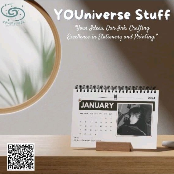 

BTS V / TAEHYUNG FRIENDS Kalender Meja 2025 / Desk Calendar 2025 A5 murah