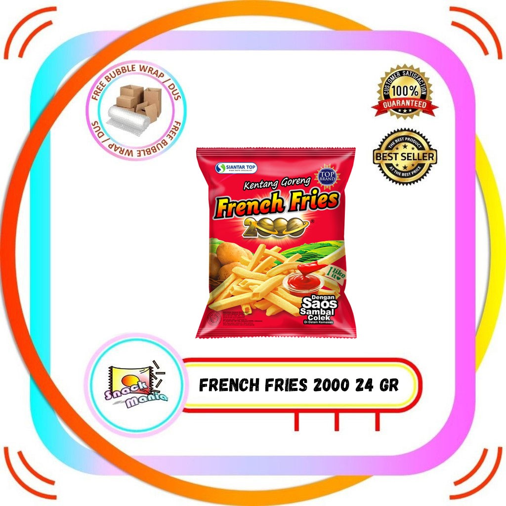 

French Fries 2000 Kentang Goreng Potato ~ 24 gr