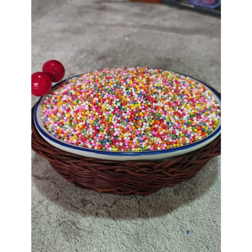 

Sprinkle Trimit Sprinkle Non Pareil Sprinkle Eropa Ori Repack 1kg