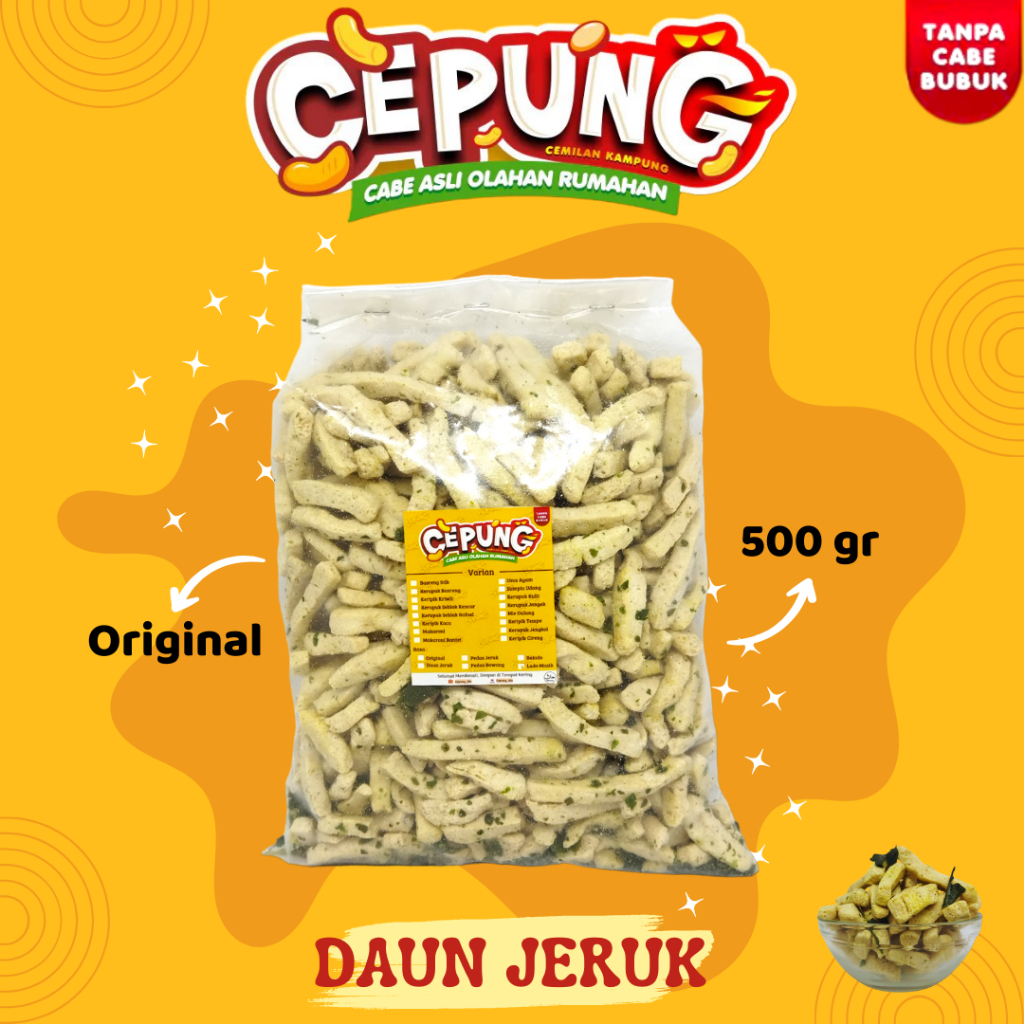 

BASRENG STIK ORIGINAL DAUN JERUK 500GR BASTIK EMPUK ORIGINAL