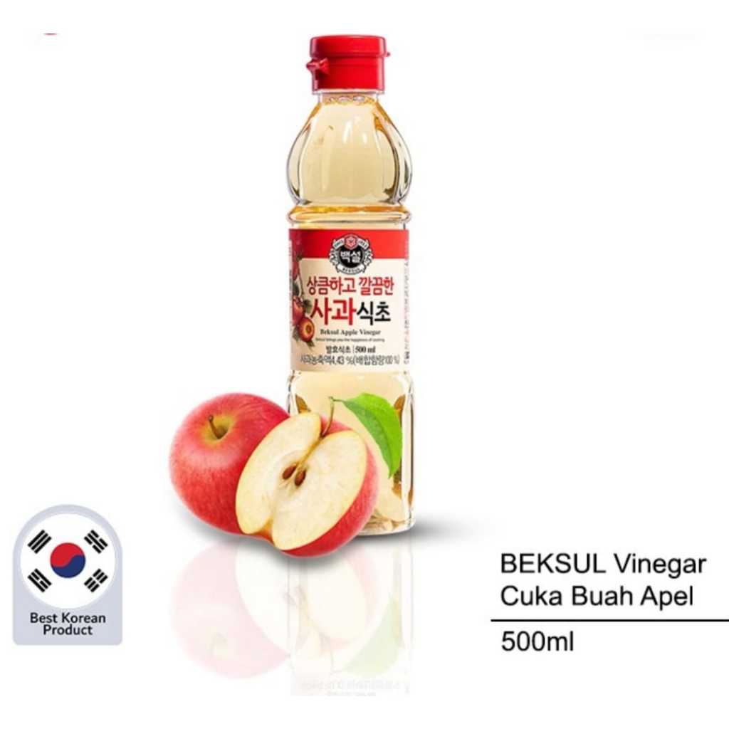 

BEKSUL APPLE VINEGAR / CUKA APEL BEKSUL500ML IMPORT KOREA