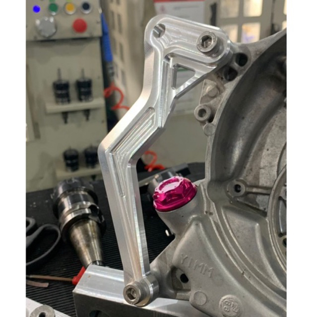 BREKET KNALPOT MIO KARBU MIO SPORTY CNC PNP KNALPOT ORIGINAL STANDAR RACING