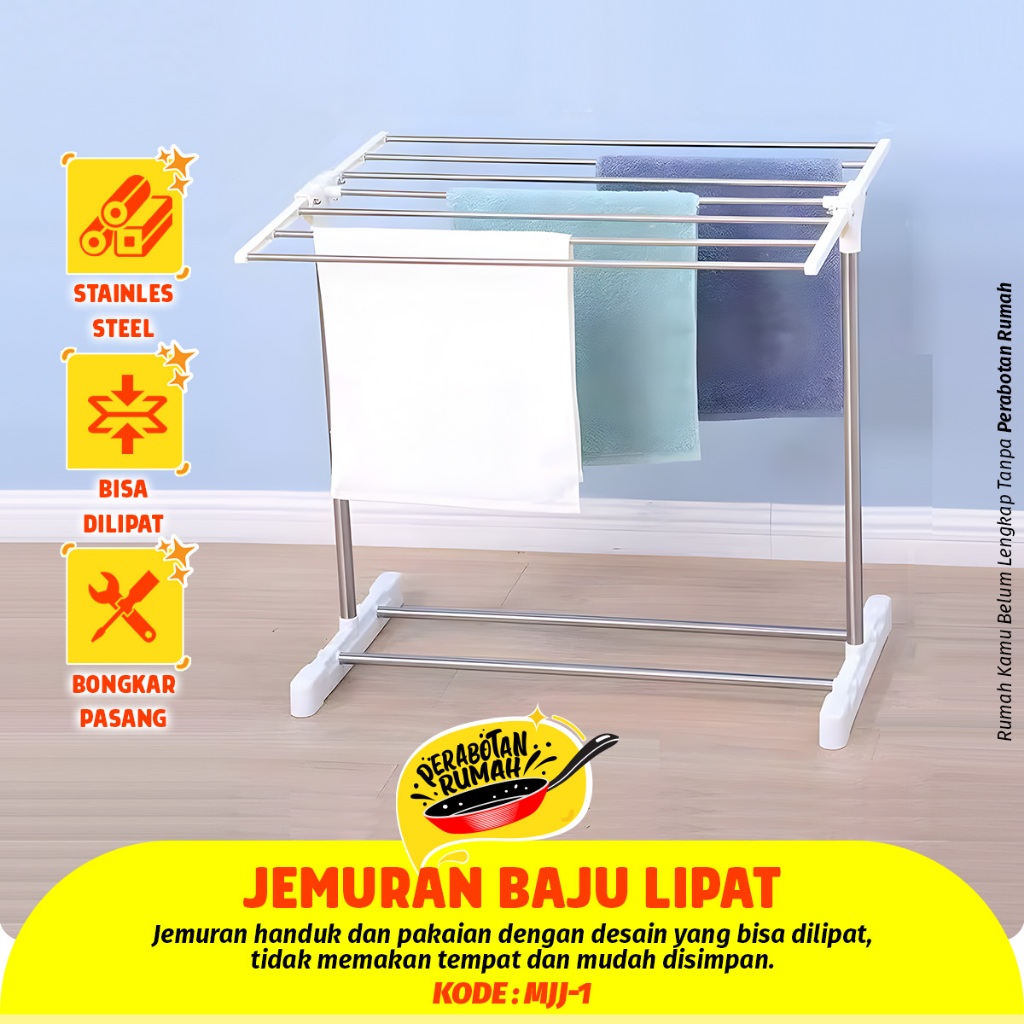 PERABOTAN Jemuran Menara / Jemuran Bayi / Jemuran Gantung Berdiri MJJ-1