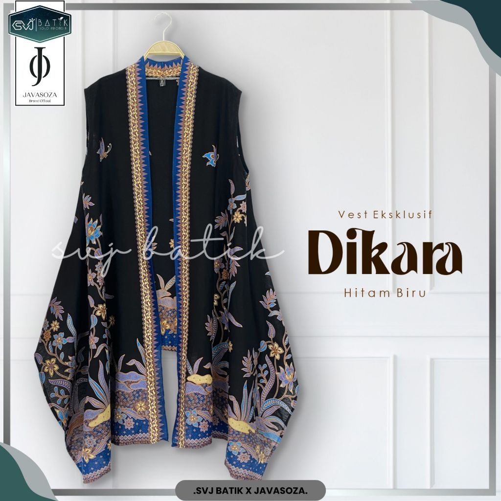 ATASAN WANITA VEST BATIK EKSKLUSIF LONG CARDIGAN OUTER JUMBO WANITA PANJANG MODERN OUTER TANPA LENGA