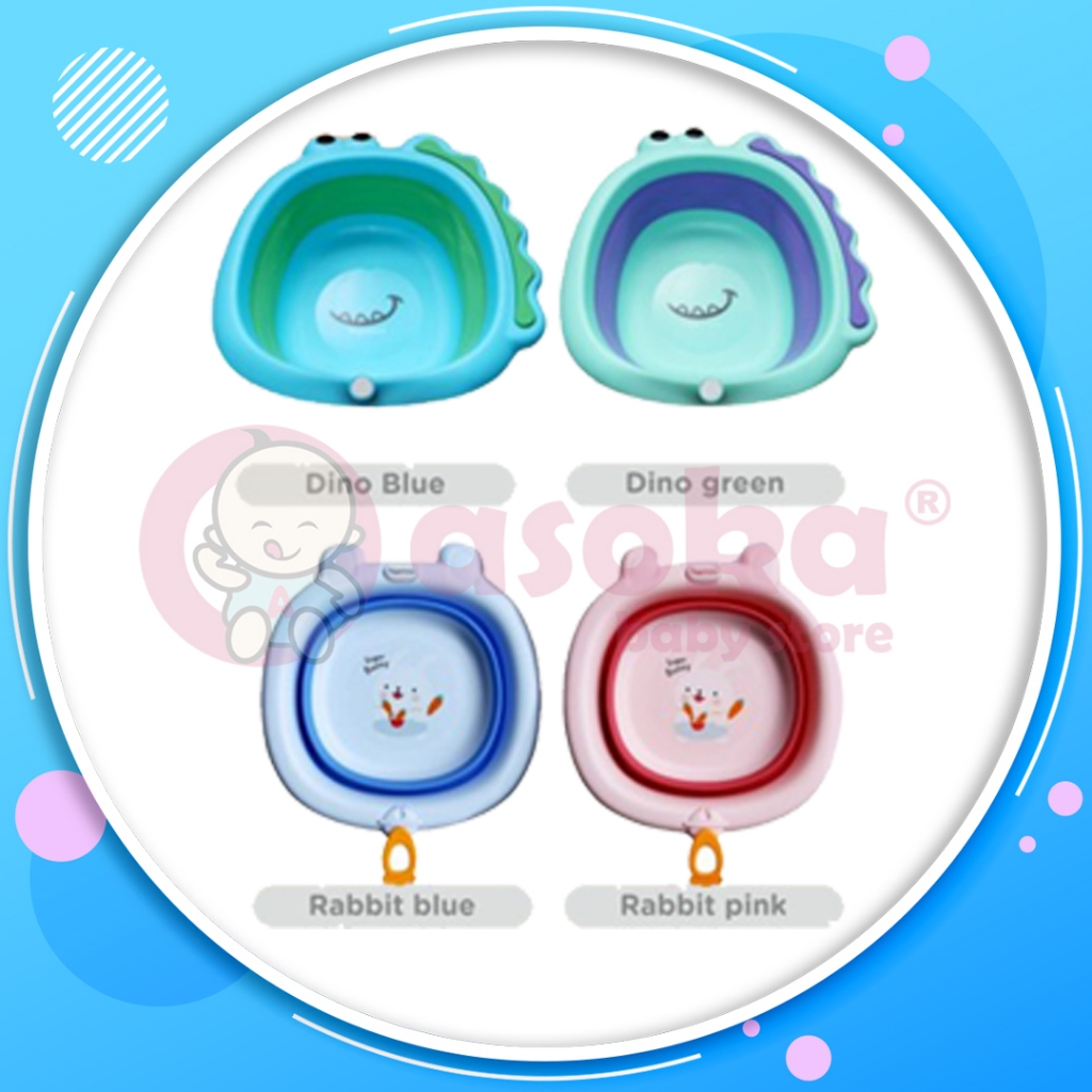 Sugar Baby Foldable Baby Wash Basin - Baskom/Ember Lipat Bayi ASOKA
