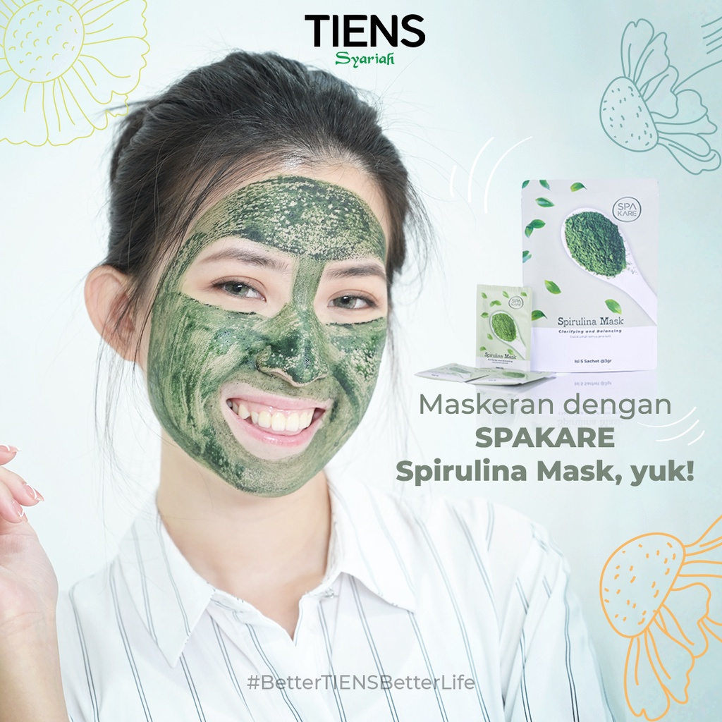 SPAKARE SPIRULINA MASK