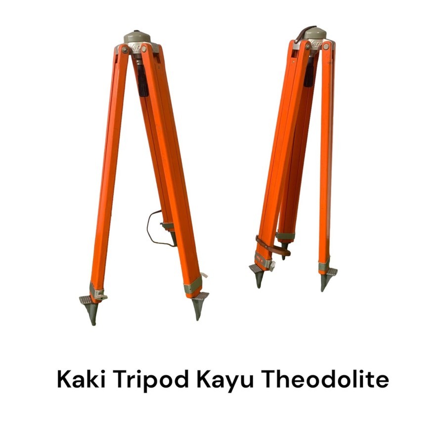 Kaki Tripod Kayu Theodolite Merk Kern Swiss (AP-72)