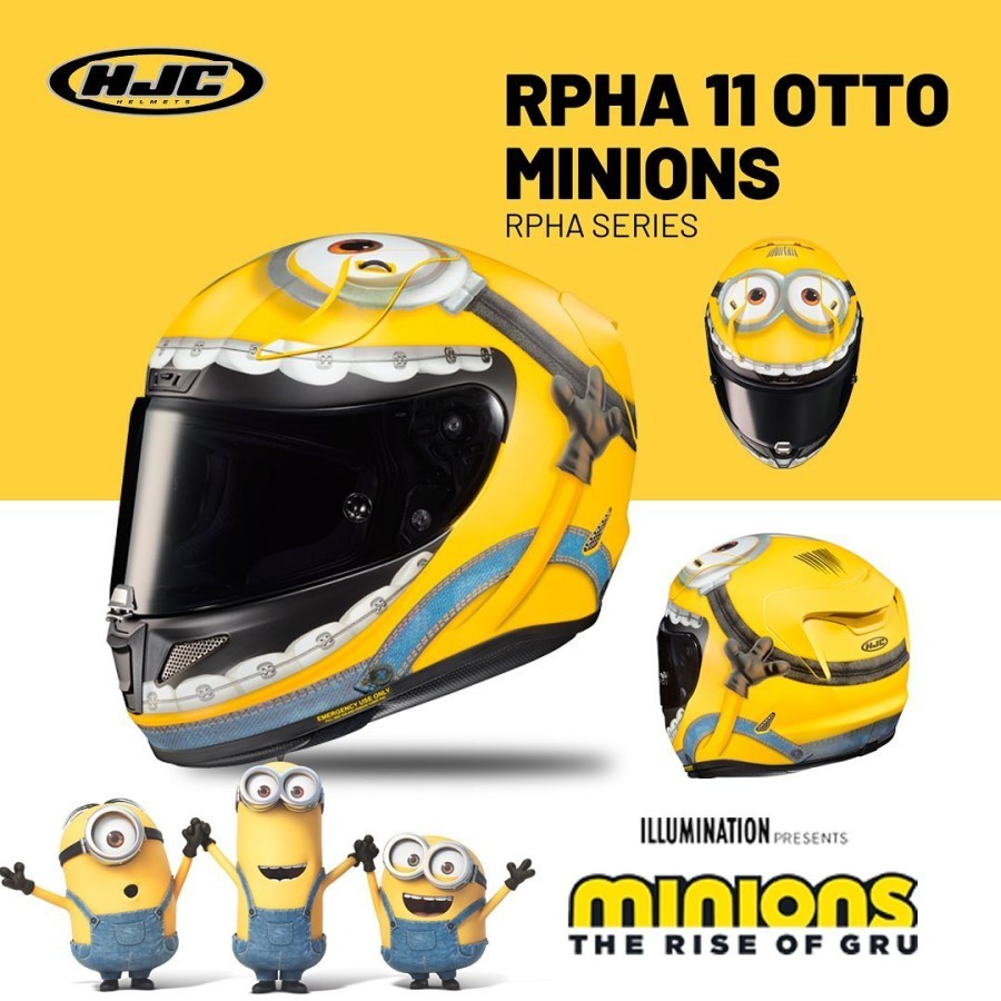 HELM HJC RPHA11 MINION - LIMITED