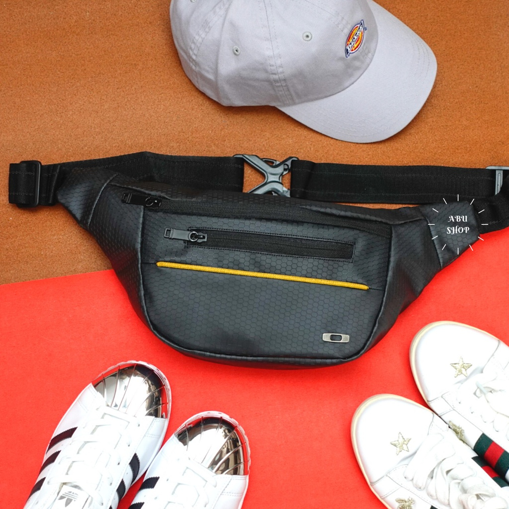 Waistbag Oakley / Tas Pria Import Mirror Original / Tas Pinggang Waterproof Pria