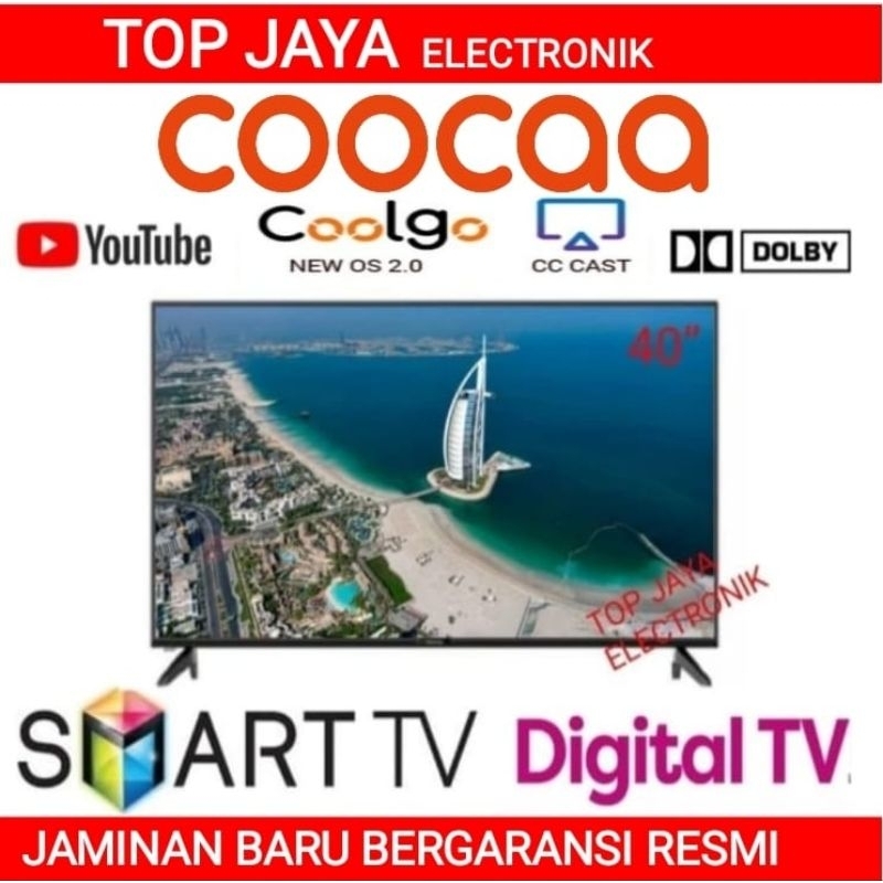 SMART TV 40 INCH COOCAA/SMART TV COOCAA 40 INCH NEW SERIES