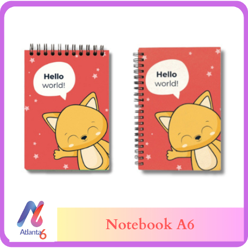 

Notebook Notes A6 | Notebook Gambar Ready