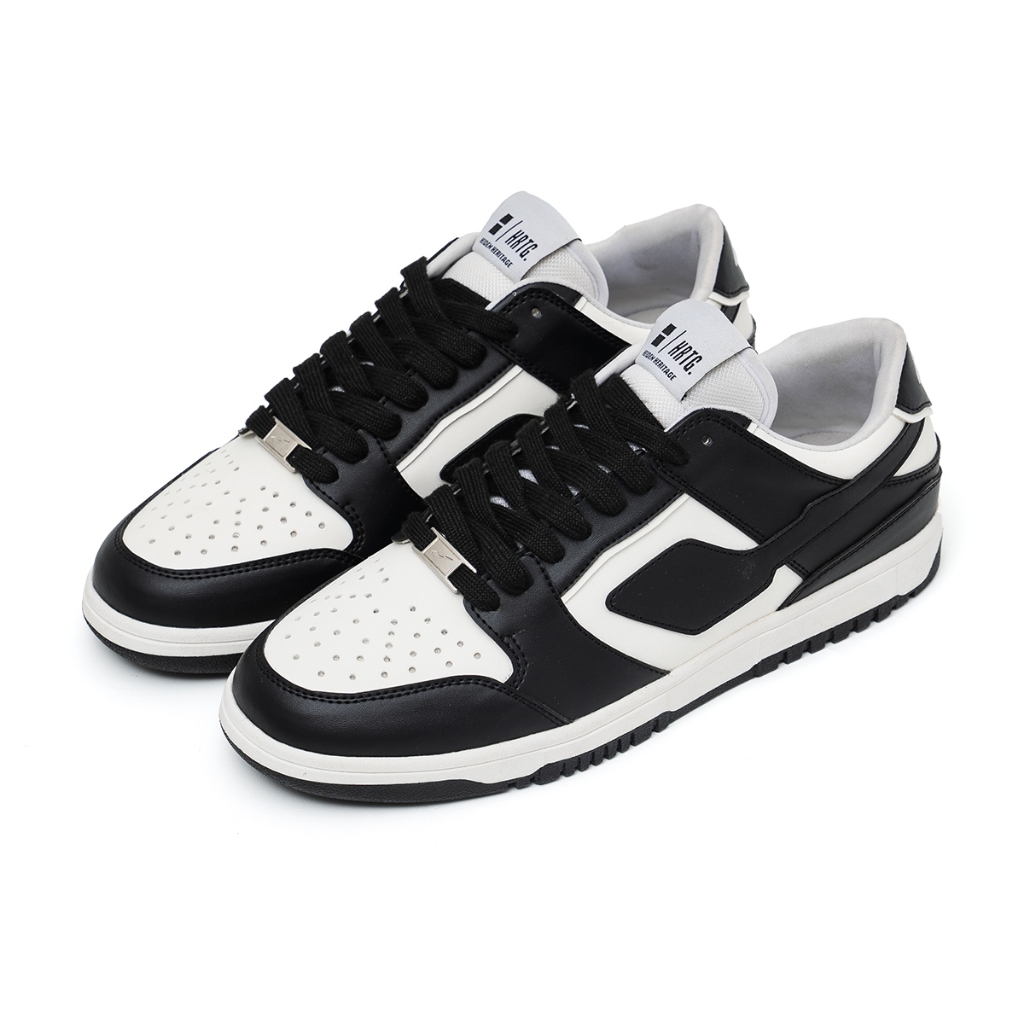 HEIDEN HERITAGE [HRTG] - CB SLAM - BLACK WHITE - Sepatu Casual Sneakers Sport Sekolah Pria Dewasa