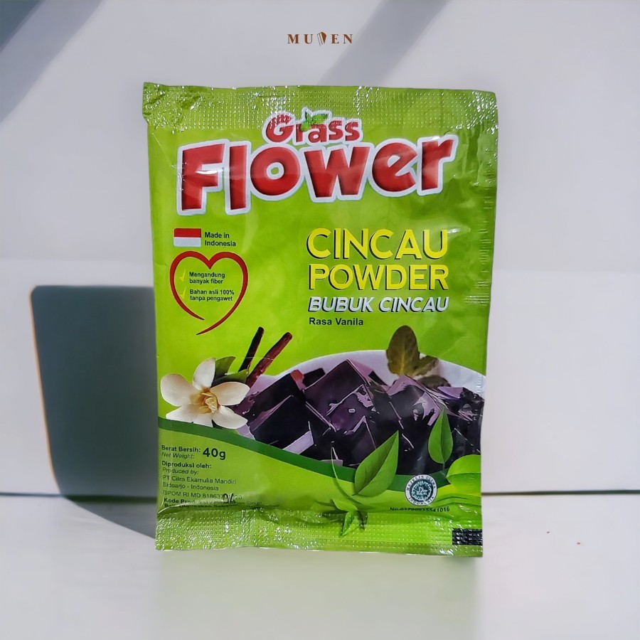

GRASS FLOWER CINCAU POWDER 40 GR