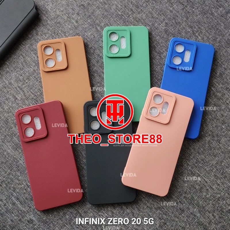 INFINIX ZERO 20 CASE PRO CAMERA MACARON WARNA INFINIX ZERO 20