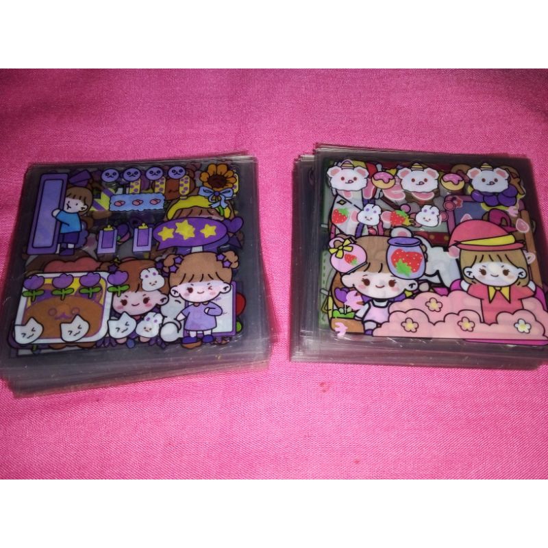 

50 LEMBAR STIKER LUCU MOMO AESTHETIC