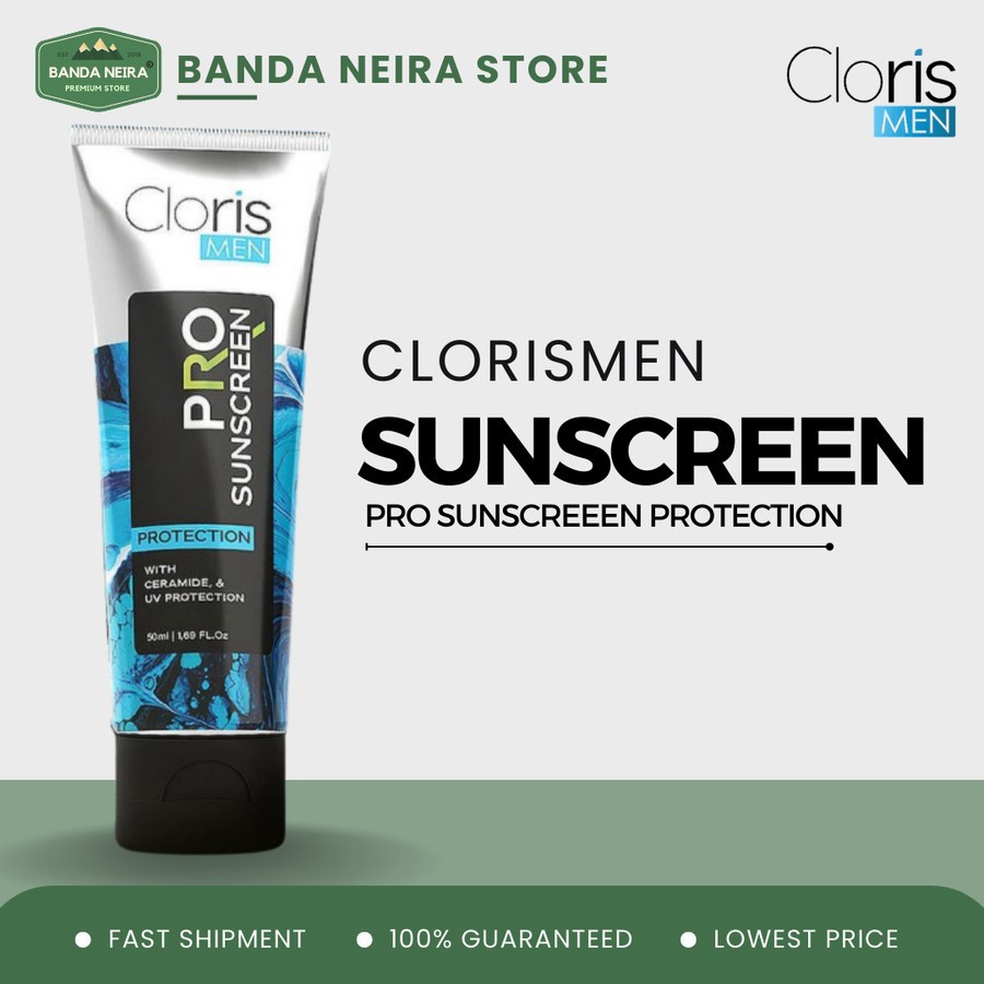 CLORISMEN / CLORIS MEN Pro Sunscreen Protection Tabir Surya Untuk Pria