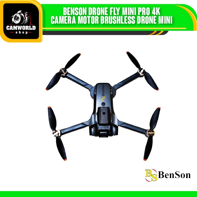 Benson Drone Fly Mini Pro 4K Camera Motor Brushless Drone Mini