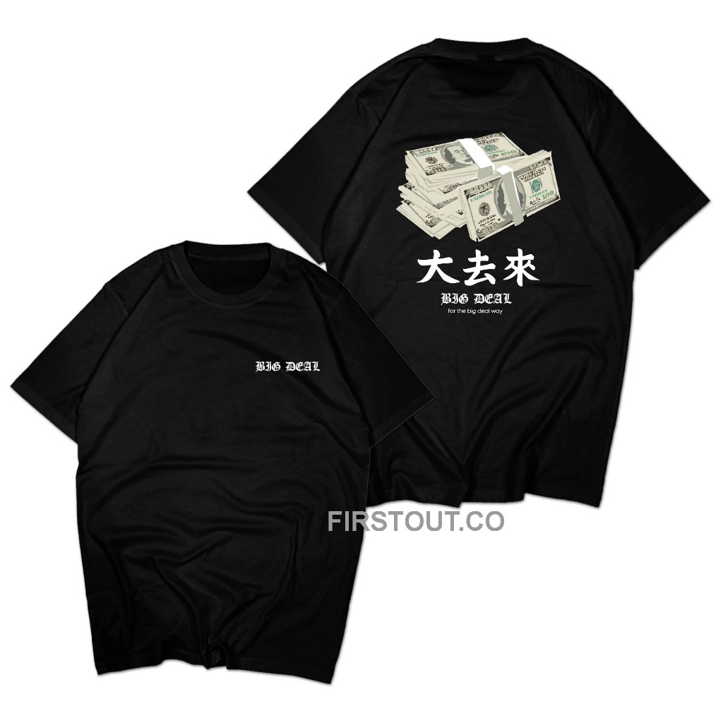 T Shirt Kaos Big Deal Crew Komik Lookism Korea