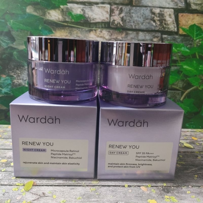 WARDH RENEW YOU//cream wardah//SIANG DAN MALAM//30GR