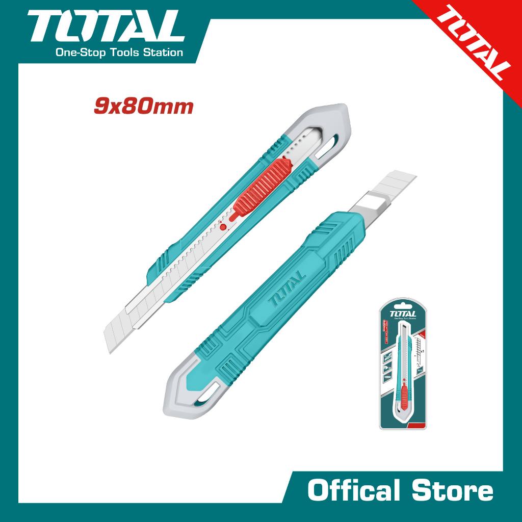 

TOTAL Cutter/Snap-off blade knife THT5110915 9mmx80mm