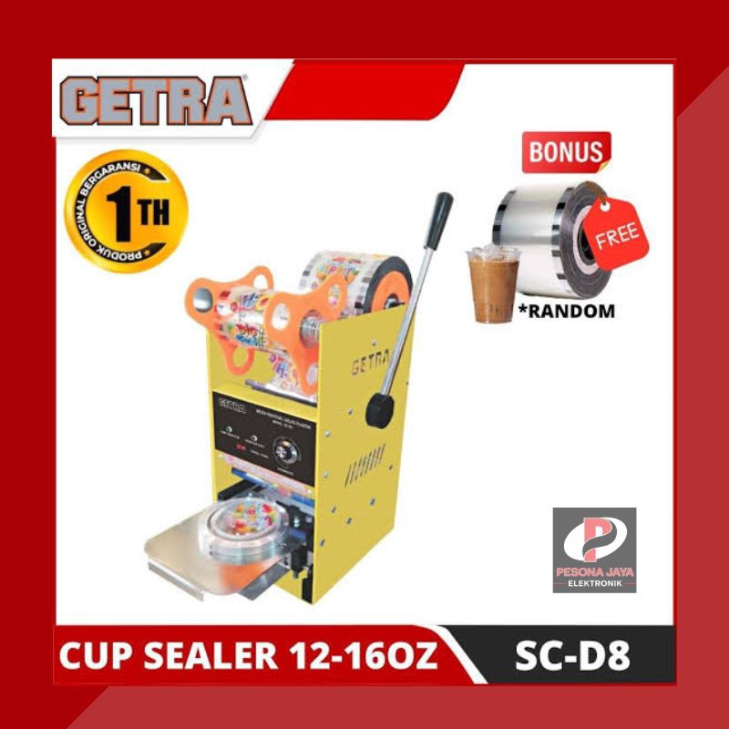 Cup Sealer Getra SC-D8