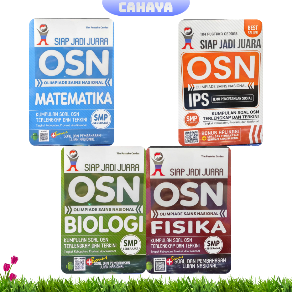 Buku Olimpiade OSN SMP Matematika Fisika Biologi IPS IPA BAHASA INGGRIS Pustaka Baru Press