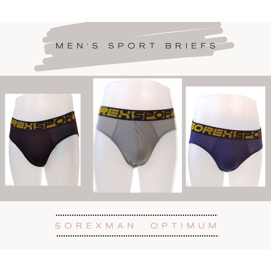 Celana Dalam Pria SOREX  SPORT OPTIMUM  BRIEFS M 3010