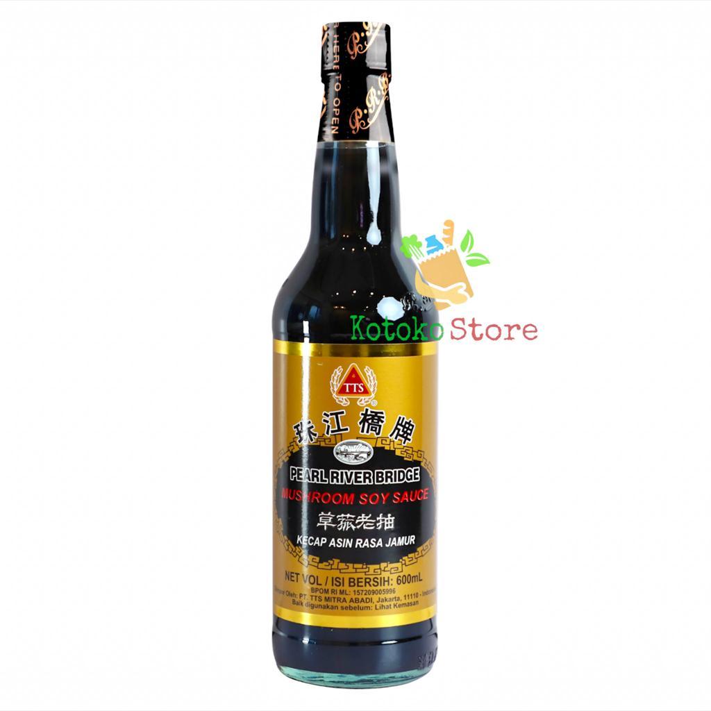 

Pearl River Bridge Mushroom Soy Sauce / Kecap Asin Rasa Jamur 600ml