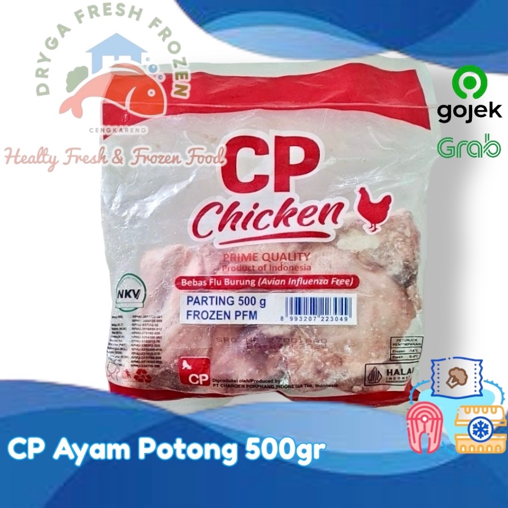 

CP Ayam Potong Parting Chicken Frozen 500gr 1kg