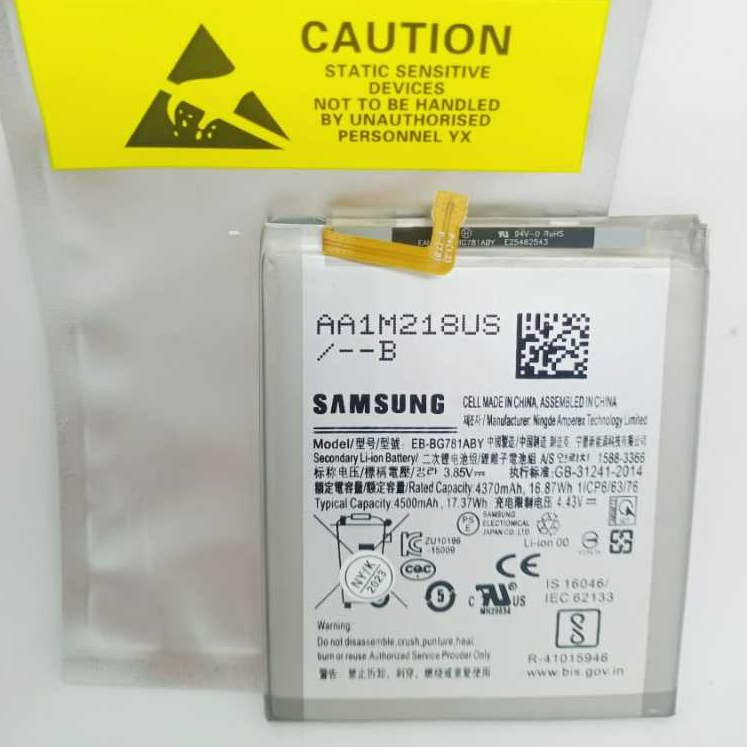 Baterai Samsung A52  S20 FE EB-BG781ABY Batre. Baterry.Batere.