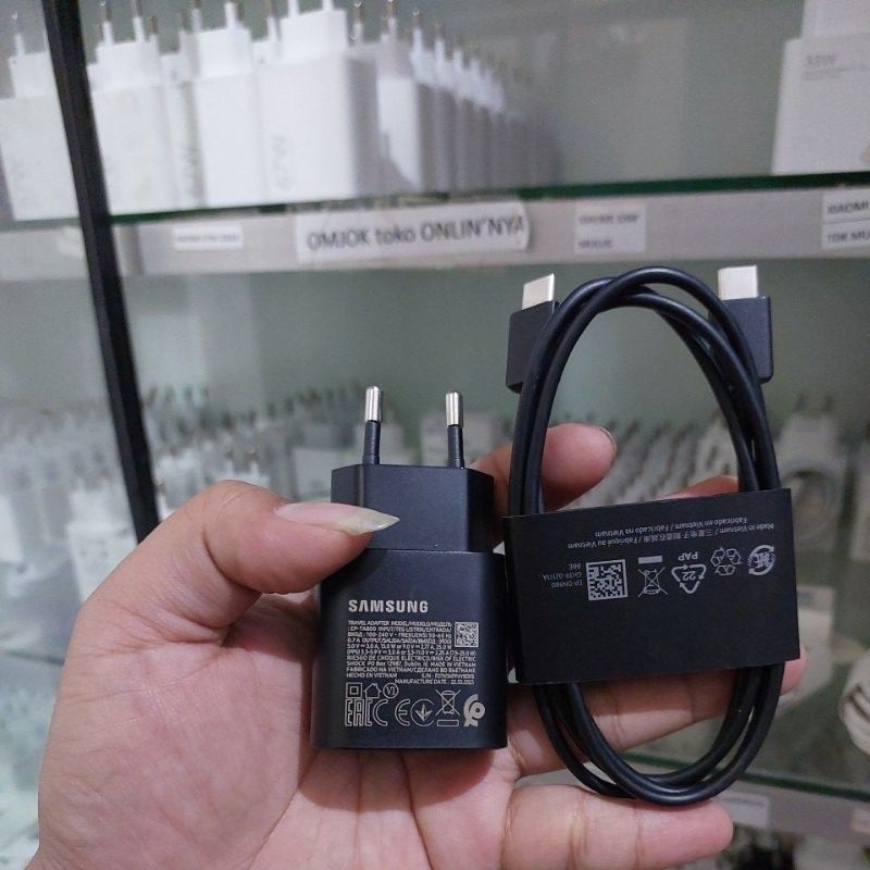 Charger Samsung Copotan BARU A71 S10lite bisa ke A72 Cabutan ori 1000%