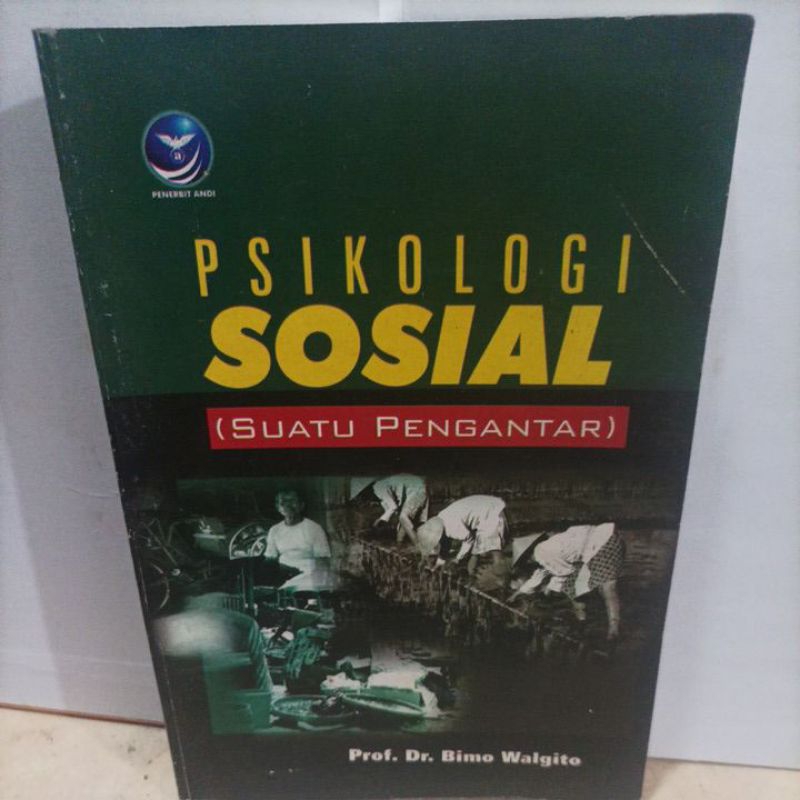 Buku psikologi sosial suatu pengantar bimo walgito