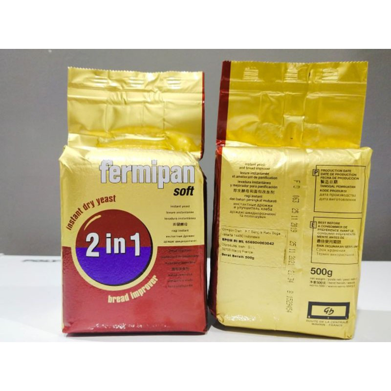 

Fermipan 2in1 Ragi Instant + Bread Improver - 500 Gr