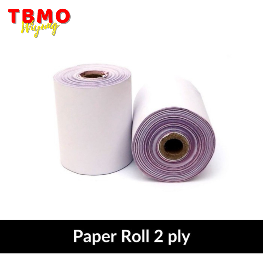 

Roll Kasir / Kertas Struk Borneo 75x65 2 Ply - Satuan